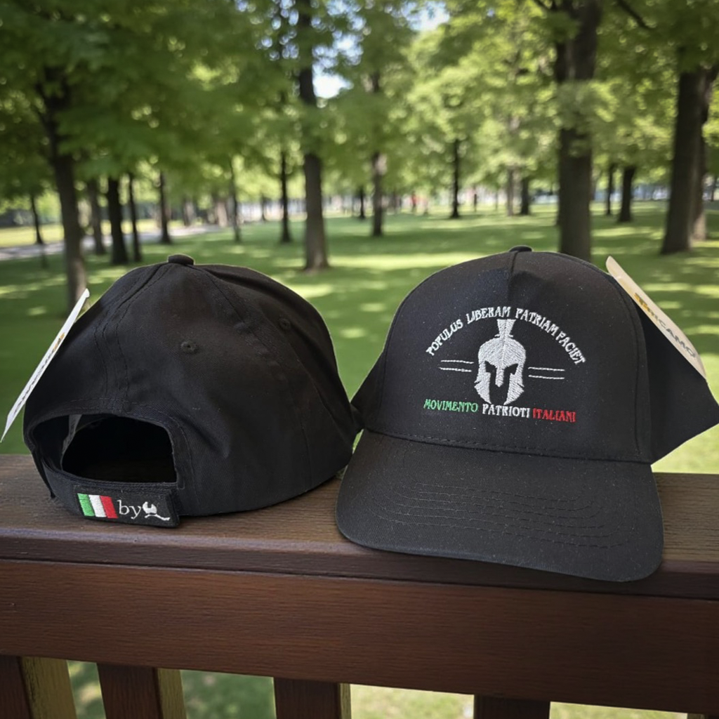Cappellino Con Logo Ricamato "Patrioti Italiani"