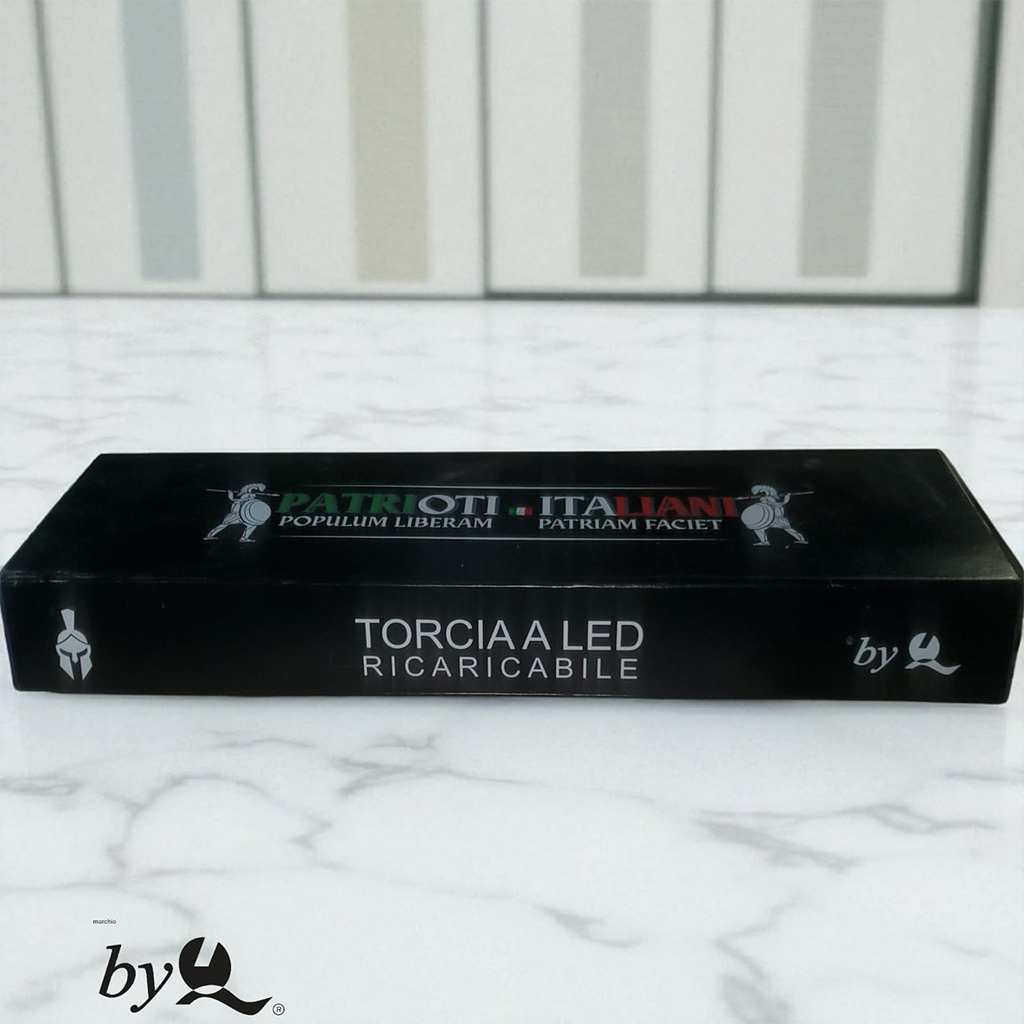Torcia a LED Telescopica "Patrioti Italiani"