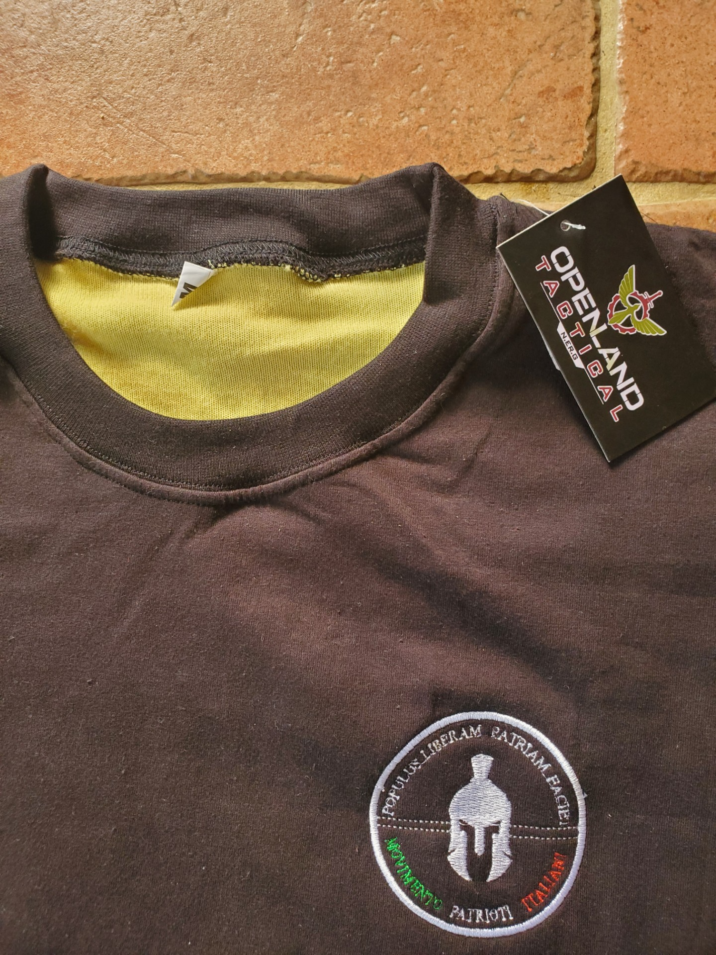 T-Shirt Kevlar Anti Lama "Patrioti Italiani"